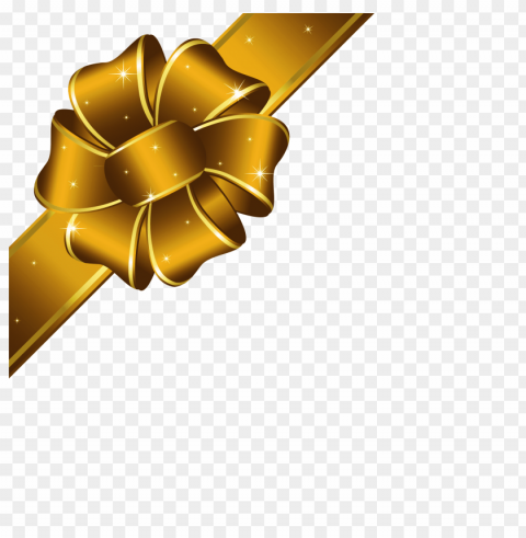 gold ribbons PNG transparent photos extensive collection