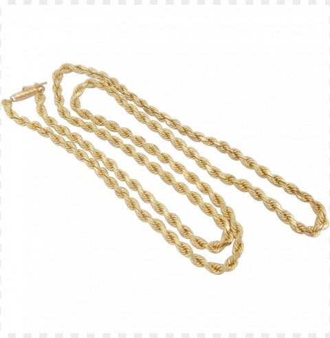 gold rope chain Clear PNG pictures comprehensive bundle
