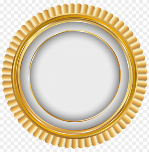 gold seal badge Free PNG transparent images