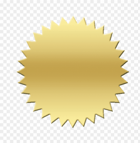 gold seal PNG transparency images