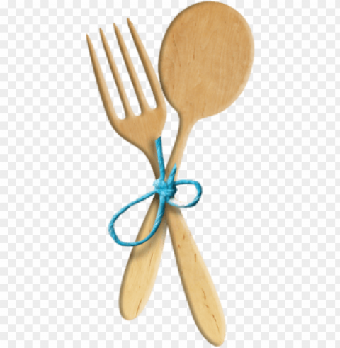 gold spoon and fork High Resolution PNG Isolated Illustration