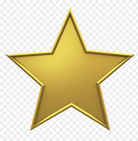 gold star background PNG Image Isolated with Transparent Clarity