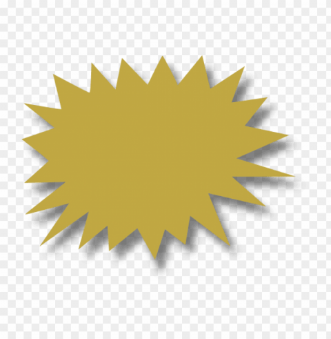 gold starburst Transparent graphics PNG