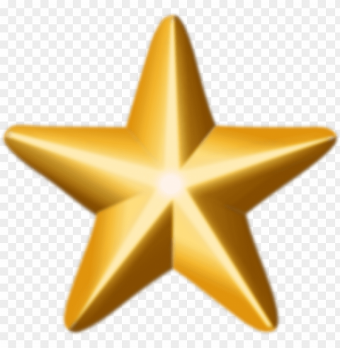 gold stars ClearCut PNG Isolated Graphic