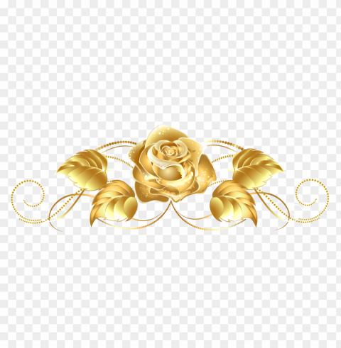 gold streamers High-resolution transparent PNG images assortment