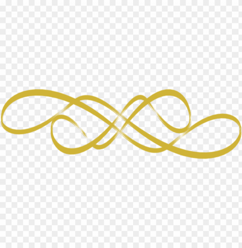 gold swirl design Isolated Illustration in HighQuality Transparent PNG