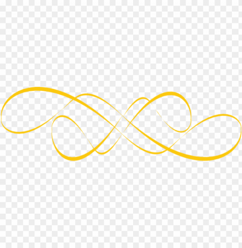 gold swirls Clear Background Isolated PNG Graphic