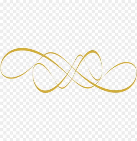gold swirls PNG transparent design bundle