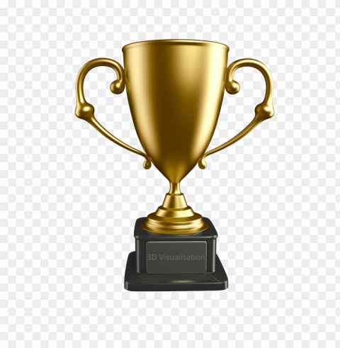 Gold Trophy PNG Images With Clear Backgrounds