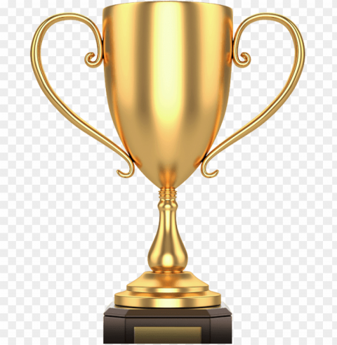 gold trophy PNG images with high-quality resolution