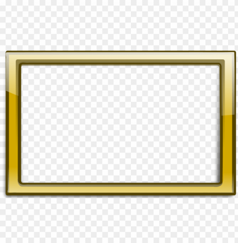 Gold Vector Border Transparent PNG Image