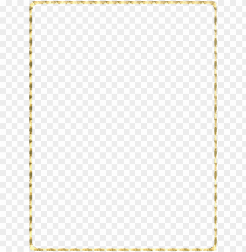 Gold Vector Border Transparent PNG Isolated Element With Clarity