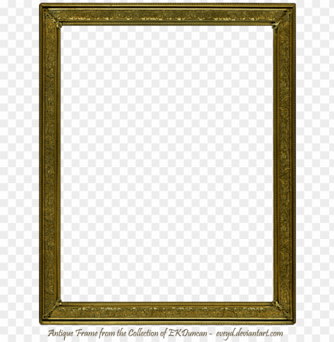 gold vintage frame Clear Background Isolated PNG Object PNG transparent with Clear Background ID 211da54c