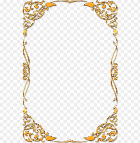gold wedding border Transparent PNG graphics bulk assortment