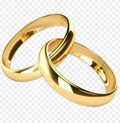 gold wedding rings Free PNG images with transparent layers compilation