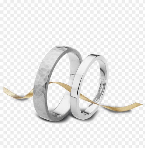 gold wedding rings PNG Graphic Isolated on Transparent Background