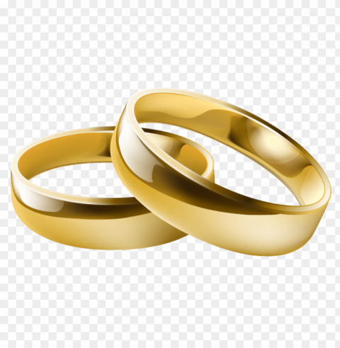 gold wedding rings High-resolution PNG images with transparency wide set