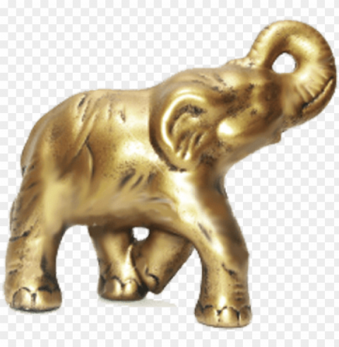 golden elephant logo ideas HighResolution Transparent PNG Isolated Element