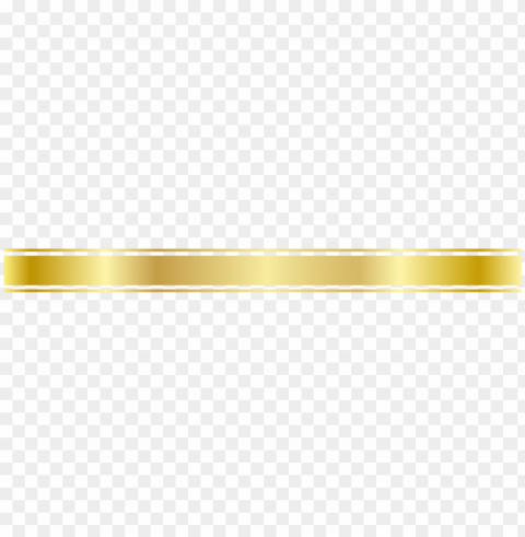 golden line Transparent PNG Image Isolation