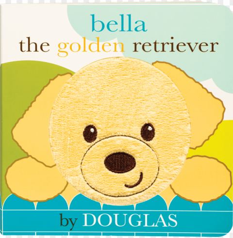golden retriever board book PNG file without watermark