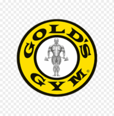 golds gym logo PNG with alpha channel for download