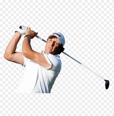 Golfer PNG Graphic With Clear Isolation