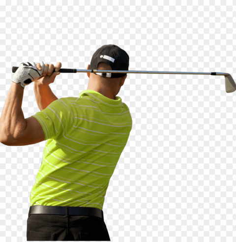 golfer PNG Graphic with Isolated Transparency