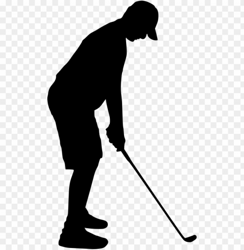 golfer PNG Graphic with Transparent Isolation