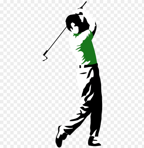 Golfer PNG Graphics With Clear Alpha Channel Collection