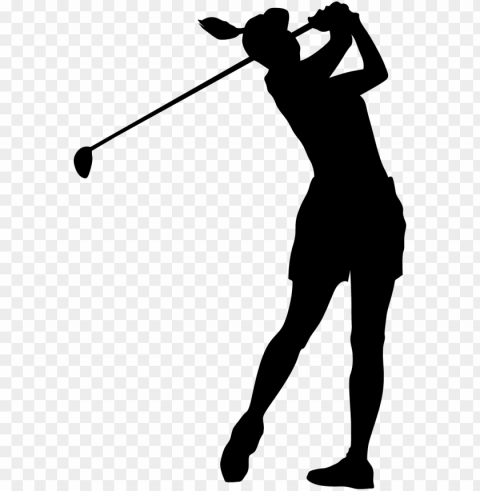 golfer PNG graphics with clear alpha channel selection