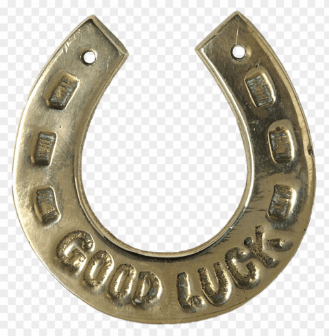 good luck horseshoe Isolated Character in Clear Transparent PNG