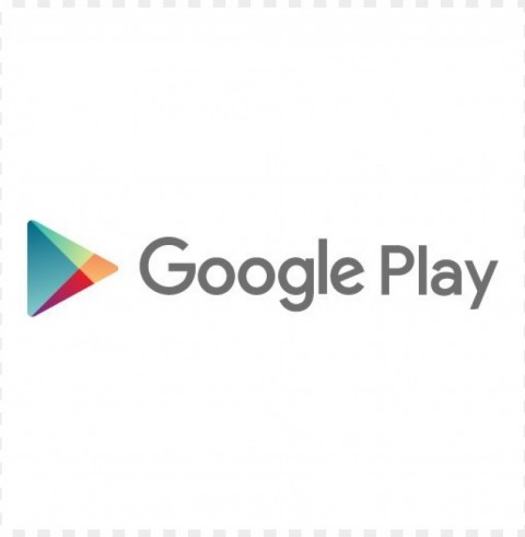 google play 2015 logo vector Isolated Artwork on Transparent PNG