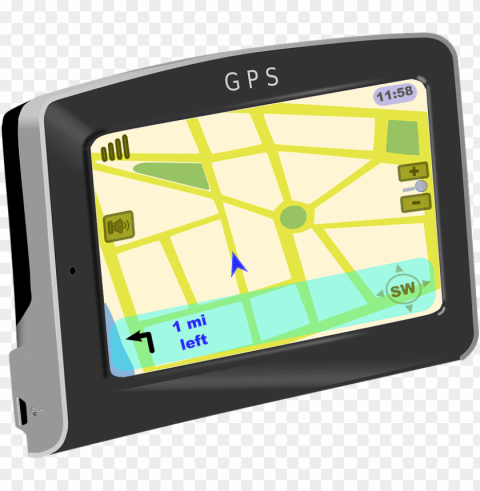 gps vector Clear Background PNG Isolated Subject
