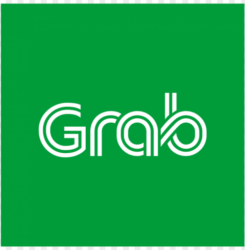 grab logo Transparent background PNG clipart