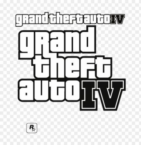 grand theft auto iv logo vector free PNG images for banners