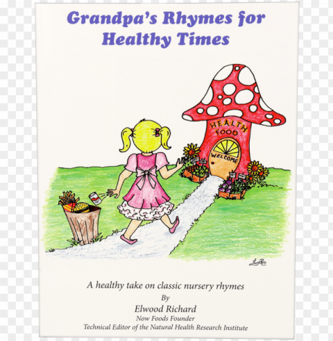 Grandpas Rhyme Book Isolated Character On Transparent Background PNG