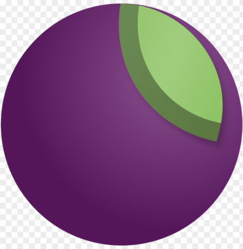 grape logo PNG Graphic Isolated on Clear Background Detail