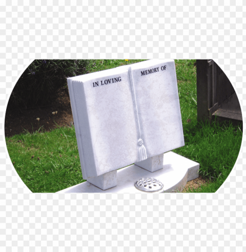 gravestone book PNG Image with Clear Background Isolation