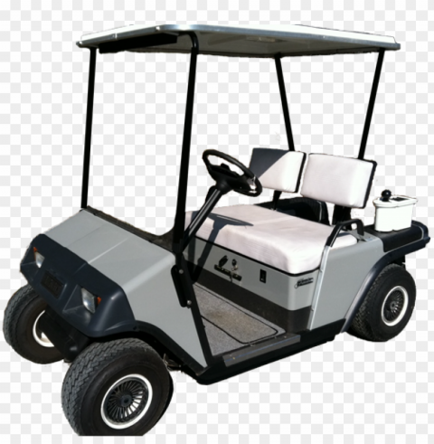 Gray Electric Golf Buggy Cart PNG Images With Transparent Canvas Assortment