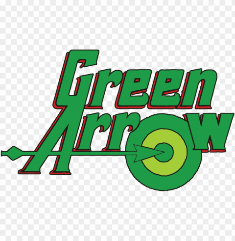 green arrow comic logo Transparent PNG graphics variety