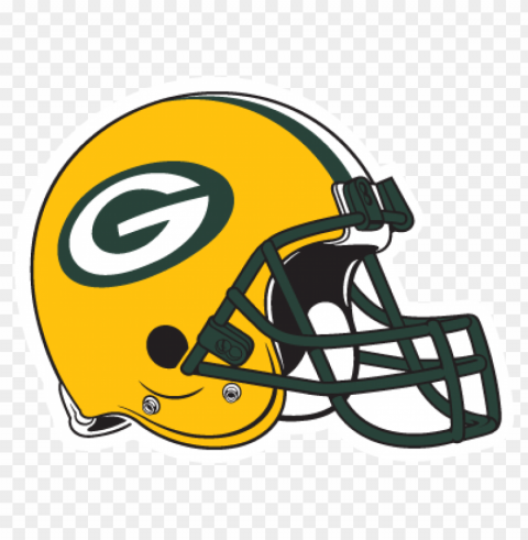 green bay packers helmet logo vector download free Isolated Subject on HighResolution Transparent PNG