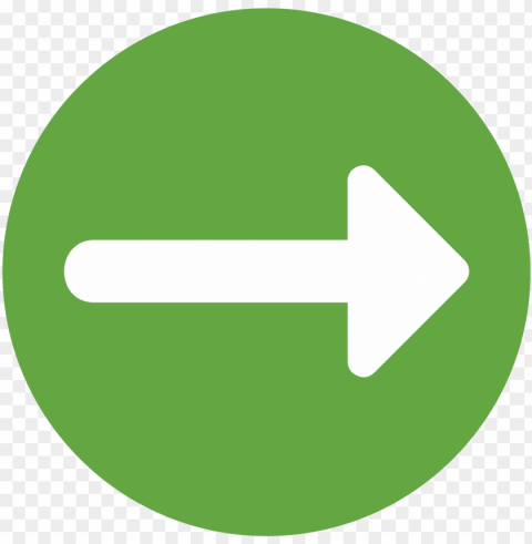 Green Circle With Arrow Icon Transparent PNG Image