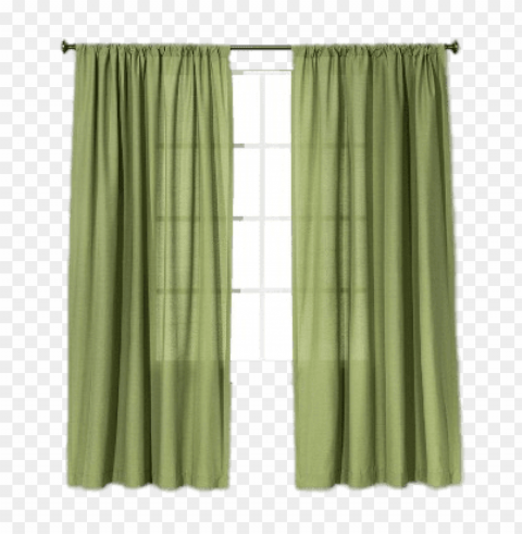 green curtains PNG images for advertising