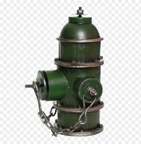 green decorative fire hydrant PNG with no cost