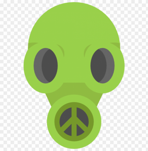 green icon full face mask gas respirator safety PNG images without BG