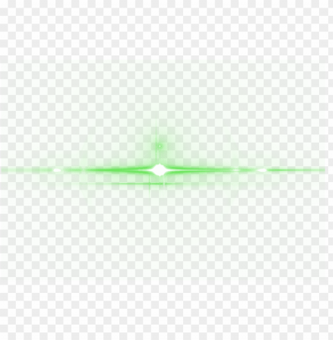 green lens flare PNG Image with Isolated Element