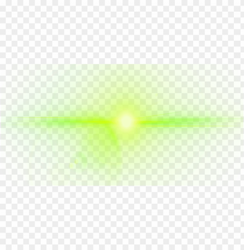 green lens flare PNG Image with Isolated Graphic