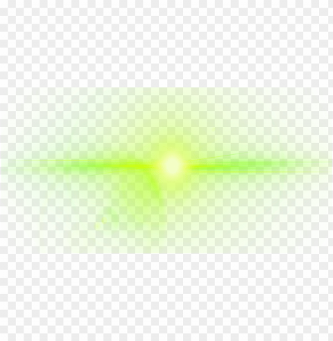 Green Lens Flare PNG Image With Isolated Graphic