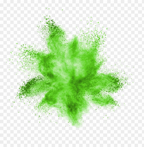 green powder explosion effect PNG images without watermarks PNG transparent with Clear Background ID 70e54d1a