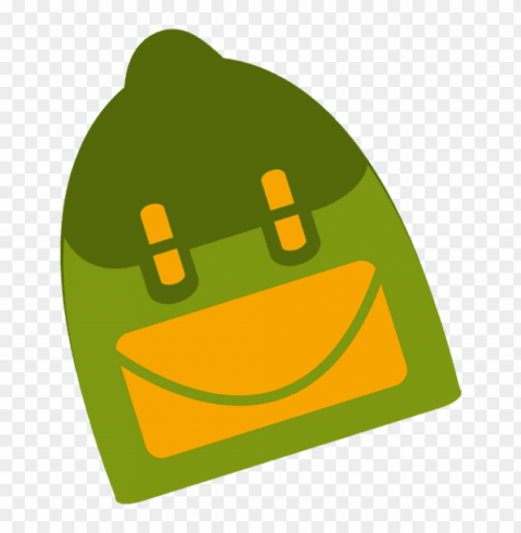 green school bag PNG images without licensing